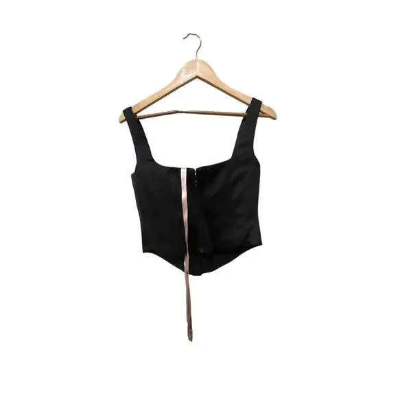 HOUSE OF CB Rafa Satin Longline Corset Top Size Large - Picture 11 of 12